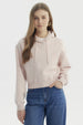 Polerón Mujer Canguro Print Rosado