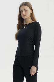 Polera Mujer Slim Negro