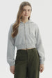 Polerón Mujer Full Zipper Gris Melange