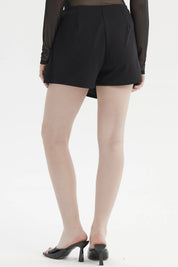 Short Mujer Falda Short Negro