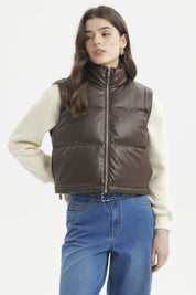 Parka Mujer Juvenil Café Oscuro