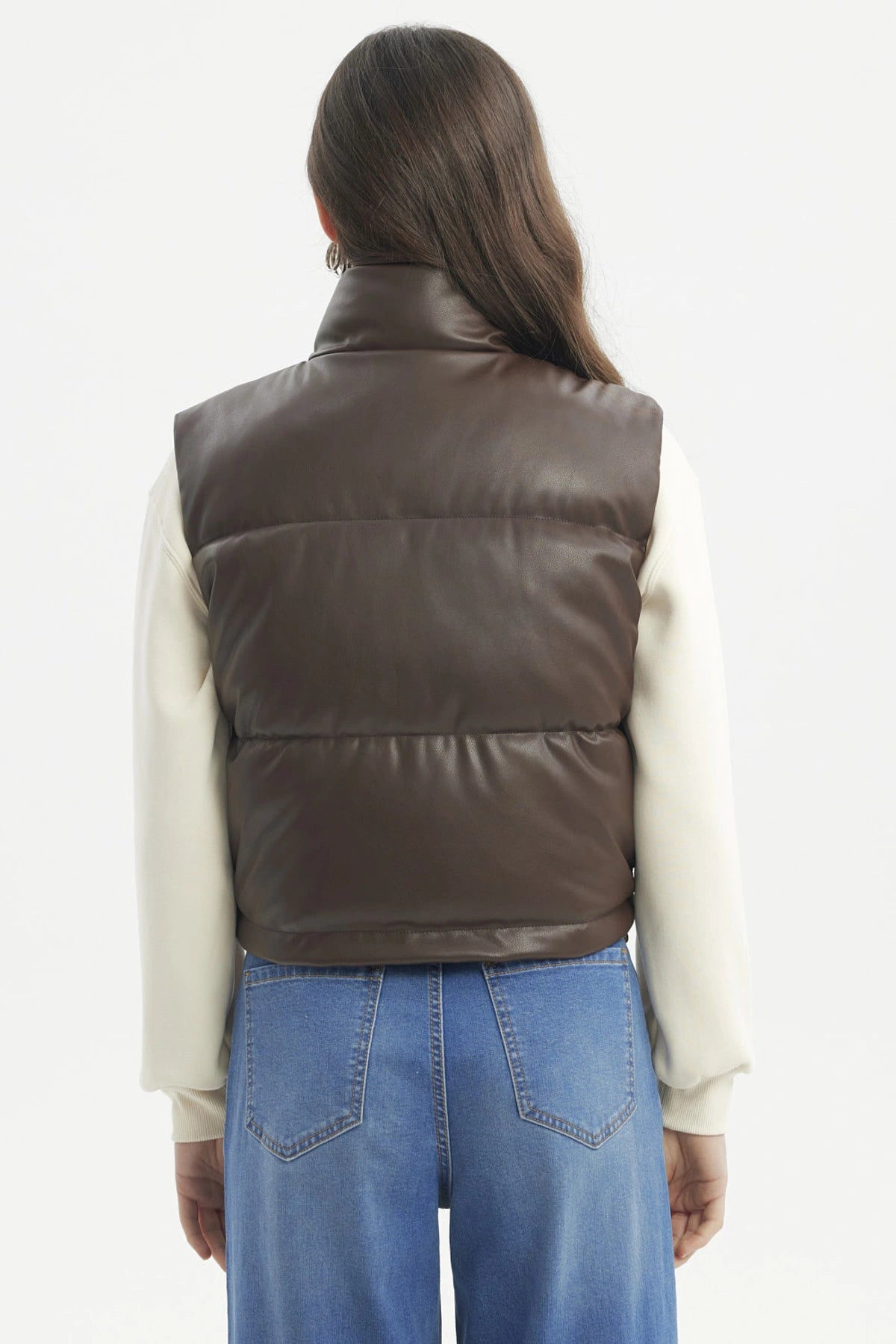 Parka Mujer Juvenil Café Oscuro