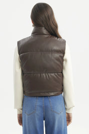 Parka Mujer Juvenil Café Oscuro