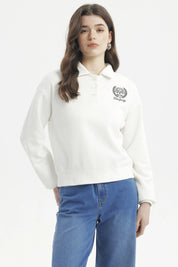 Polerón Mujer Slim Crudo