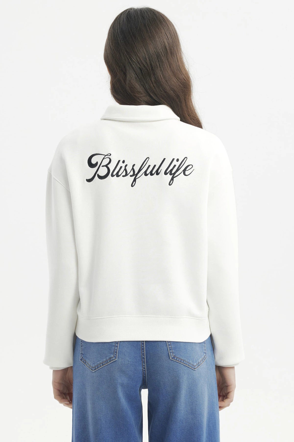 Polerón Mujer Slim Crudo