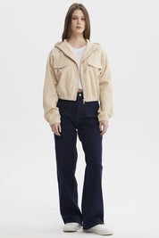 Chaqueta Mujer Slim Beige