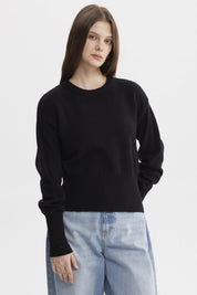 Sweater Mujer Juvenil Negro