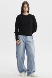 Sweater Mujer Juvenil Negro