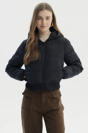 Parka Mujer Puffa Chiporro Negro