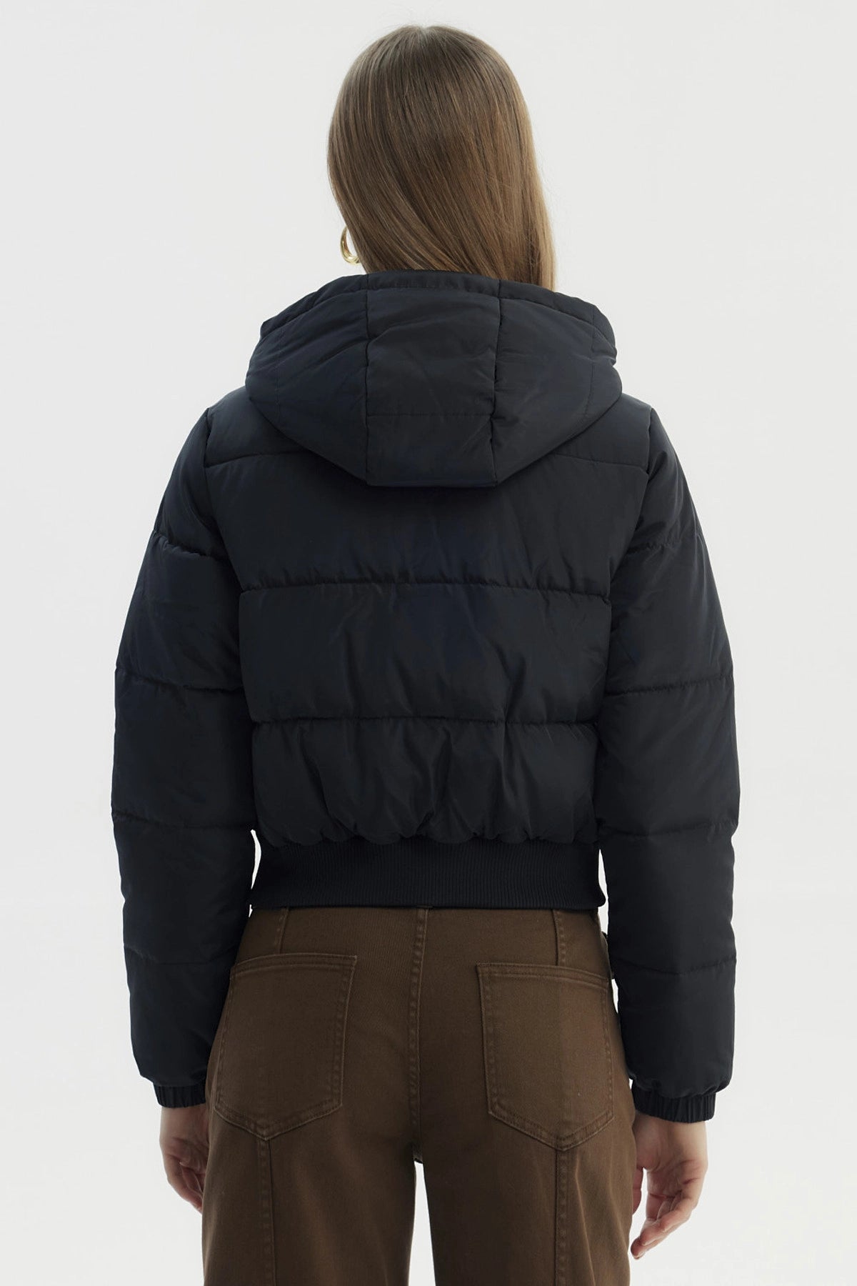 Parka Mujer Puffa Chiporro Negro