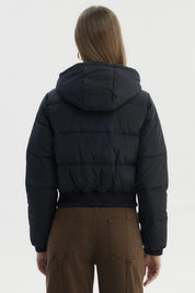 Parka Mujer Puffa Chiporro Negro
