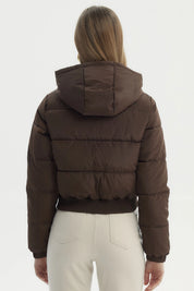 Parka Mujer Puffa Chiporro Café