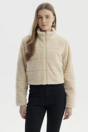 Chaqueta Mujer Juvenil Beige