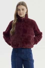 Chaqueta Mujer Juvenil Rojo