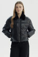 Parka Mujer Wide Acolchado Negro