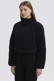 Parka Mujer Calce Largo Negro
