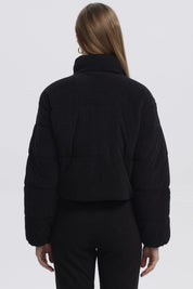 Parka Mujer Calce Largo Negro