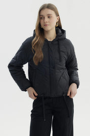 Parka Mujer New Negro