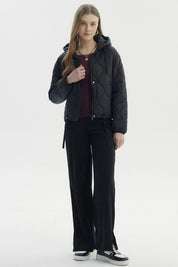 Parka Mujer New Negro