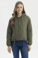 Parka Mujer New Verde Militar