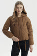 Parka Mujer New Camel Oscuro