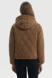 Parka Mujer New Camel Oscuro