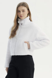 Polar Mujer Peludo Blanco
