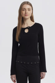 Sweater Mujer Juvenil Negro