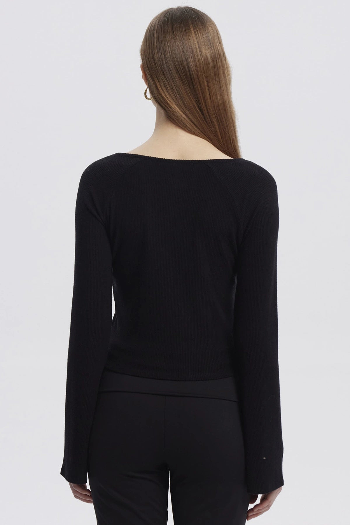 Sweater Mujer Juvenil Negro