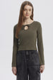 Sweater Mujer Juvenil Verde Militar