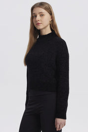 Sweater Mujer Juvenil Negro