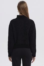 Sweater Mujer Juvenil Negro