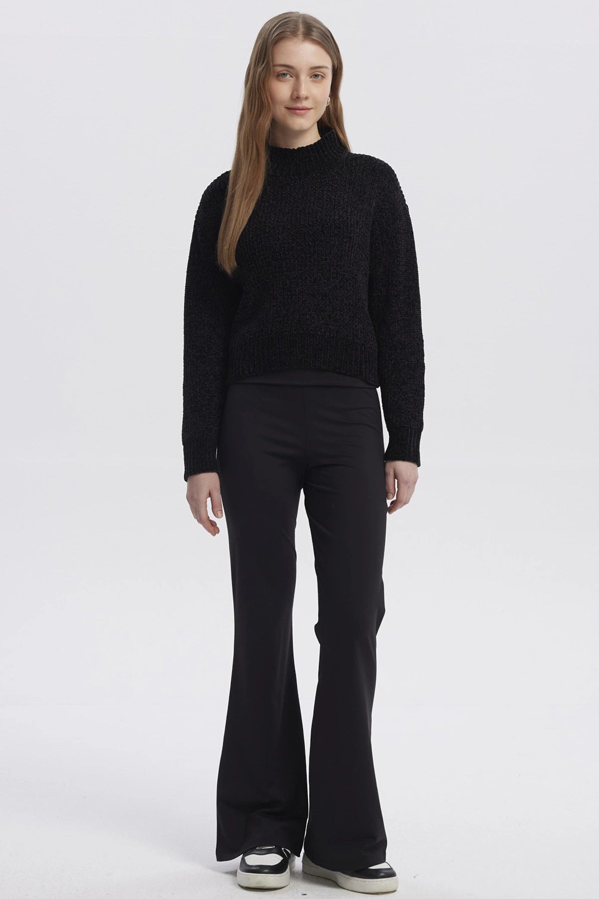 Sweater Mujer Juvenil Negro