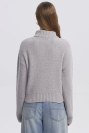 Sweater Mujer Juvenil Gris