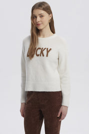 Sweater Mujer Juvenil Crudo