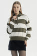 Sweater Mujer Juvenil Verde Militar