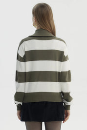 Sweater Mujer Juvenil Verde Militar