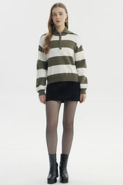 Sweater Mujer Juvenil Verde Militar