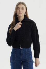 Sweater Mujer Juvenil Negro