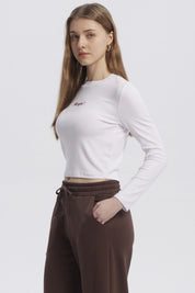 Polera Mujer Mini Print Blanco