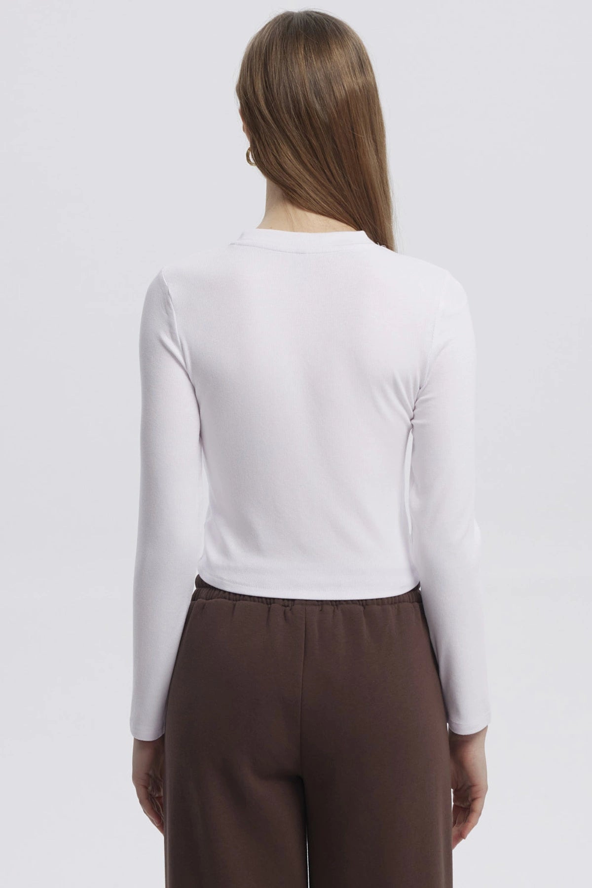 Polera Mujer Mini Print Blanco