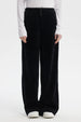 Pantalón Mujer Wide Leg Negro