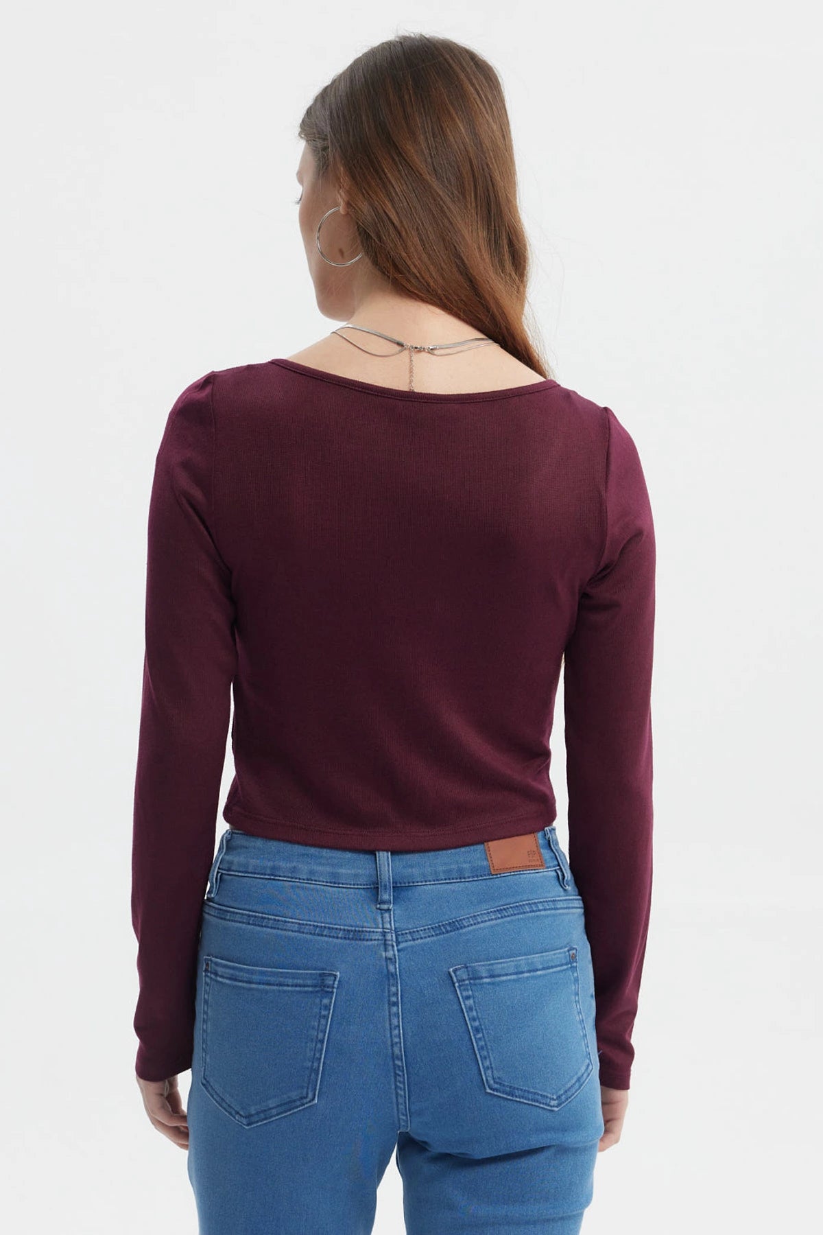 Polera Mujer Ajustado Rojo