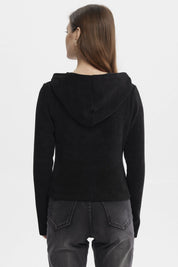 Polerón Mujer Slim Negro