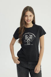 Polera Mujer Slim Negro