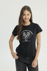 Polera Mujer Slim Negro