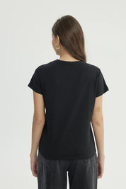 Polera Mujer Slim Negro