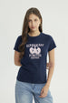 Polera Mujer Slim Azul