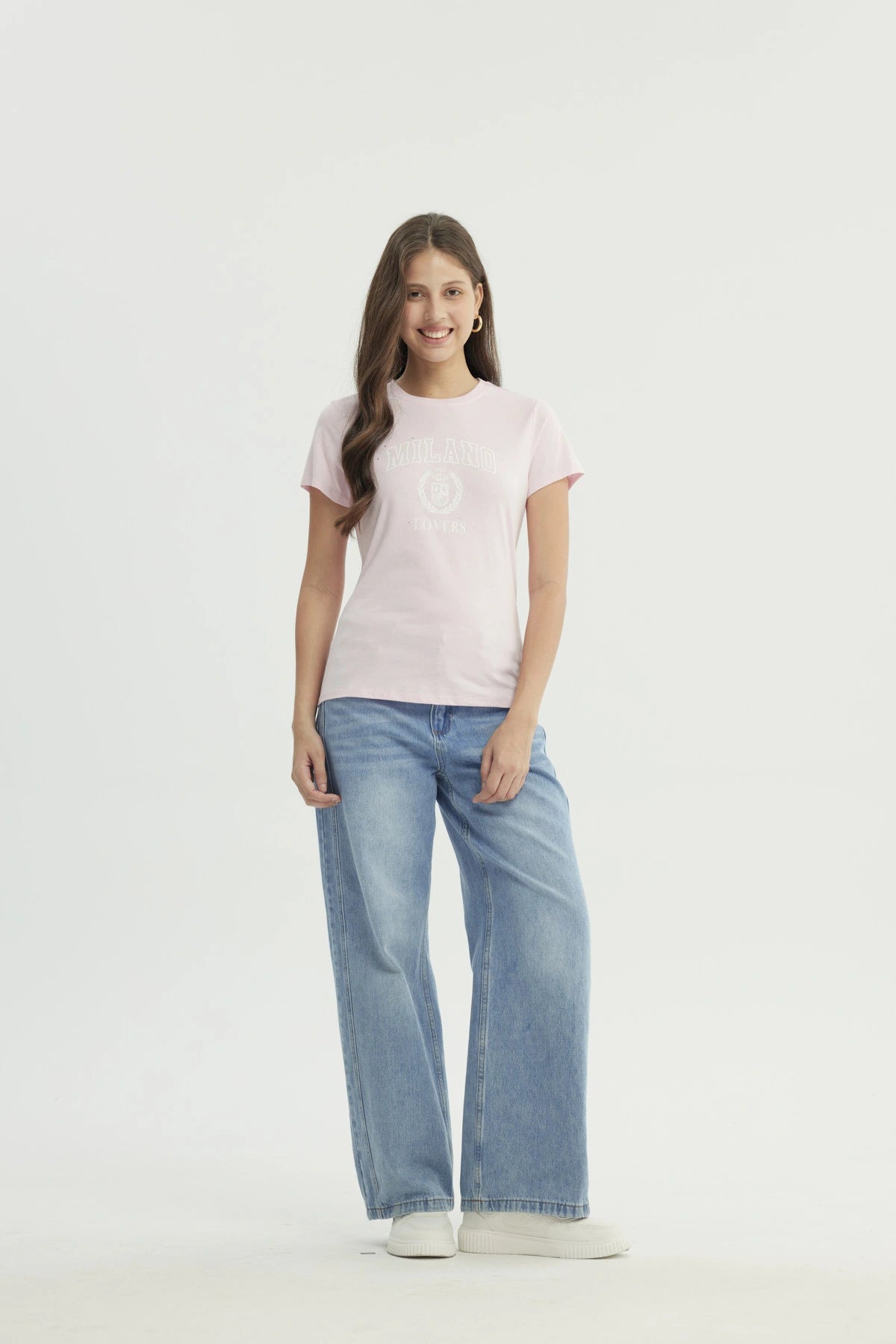 Polera Mujer Slim Palo Rosa