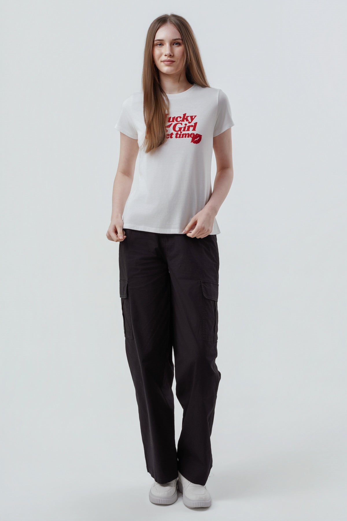 Polera Slim Mujer Crudo